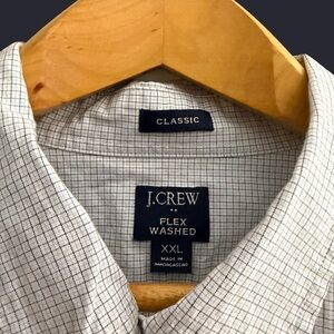 👔 J.Crew Classic Flex Washed Button-Down (XXL)